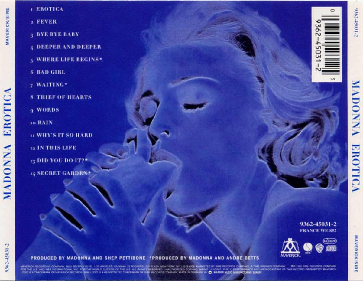 Madonna Erotica Cd 64