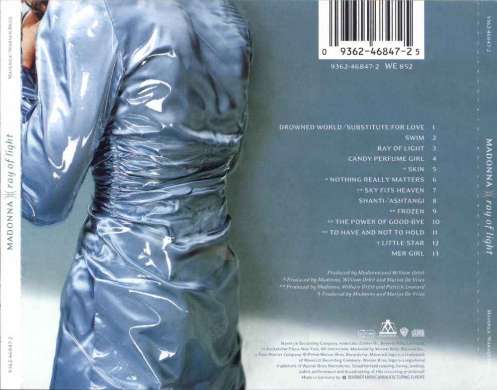 madonna ray of light